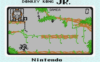 Donkey Kong Junior atari screenshot